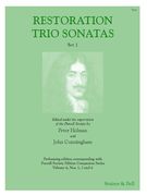 Restoration Trio Sonatas, Set 1 / edited by Peter Holman and John Cunningham.