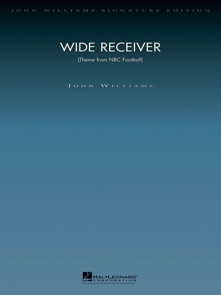 Wide Receiver (Theme From NBC Football) : For Orchestra.