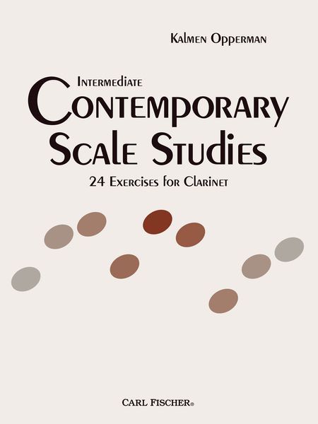 Intermediate Contemporary Scale Studies : 24 Exercises For Clarinet.