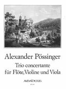 Trio Concertante : Für Flöte, Violine und Viola, Op. 7.