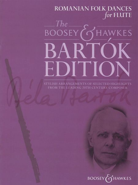 Romanian Folk Dances : For Flute / arranged by Hywel Davies.