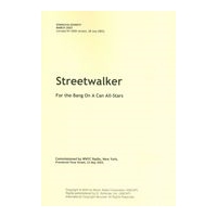 Streetwalker : For Ensemble (2003).