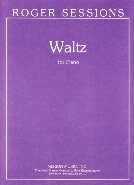 Waltz : For Piano.