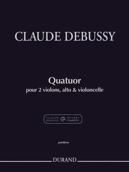 Quatuor : Pour 2 Violons, Alto Et Violoncelle / edited by Peter Bloom.