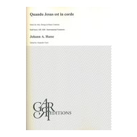 Quando Jesus Est In Corde : Motet For Alto, Strings and Basso Continuo / Ed. Alejandro Garri.