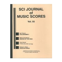 S C I Journal of Music Scores, Vol. 55.