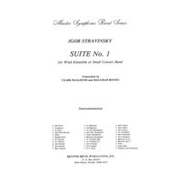 Suite No. 1 : For Concert Band / transcribed by Clark McAlister and Malcolm Binney.