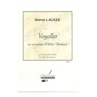 Voyelles : Pour Saxophone Alto.