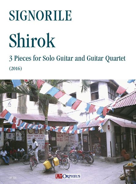 Shirok : 3 Pieces For Solo Guitar and String Quartet (2016).