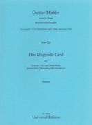Klagende Lied / edited by Rudolf Stephan.