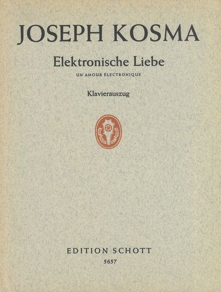 Elektronische Liebe [G/F] : Opera Buffa.
