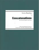 Concatenations : For Percussion Quartet and Violin.