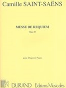 Messe De Requiem, Op. 54 : Pour Chant Et Piano.