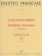 Sinfonia No. 19, Op. 35/5 (G.513) / Ed. by Antonio De Almeida.
