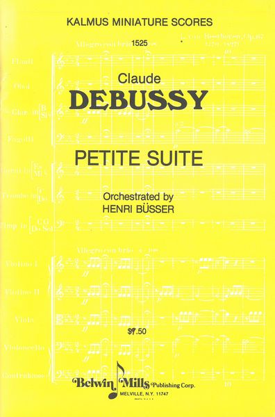Petite Suite : For Orchestra / Orchestrated by Henri Büsser.