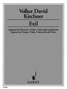 Exil : Quartet For Clarinet, Violin, Violoncello and Piano (1994).