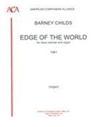 Edge of The World : For Bass Clarinet and Organ (1981).