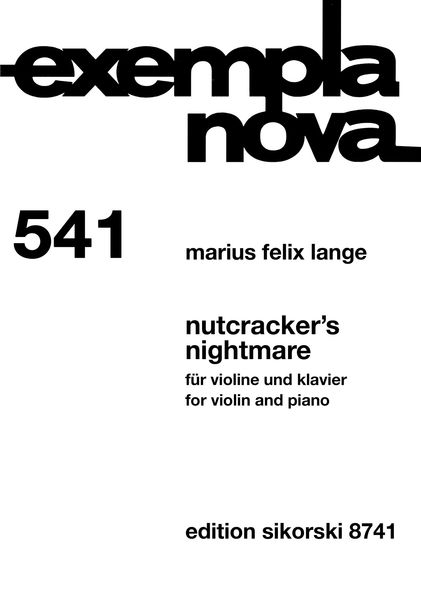 Nutcracker's Nightmare : For Violin and Piano.
