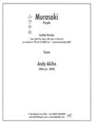 Murasaki - Purple : Combo Version For Steel Pan, Harp, Cello, Bass and Drum Set (2006, 2009).