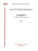 Lament : For Bass Clarinet and Marimba (2017).