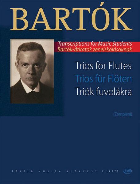 Trios For Flutes / arranged and edited by Laszlo Zempleni.