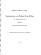 Variations On Sobre Las Olas : For Organ and Orchestra.