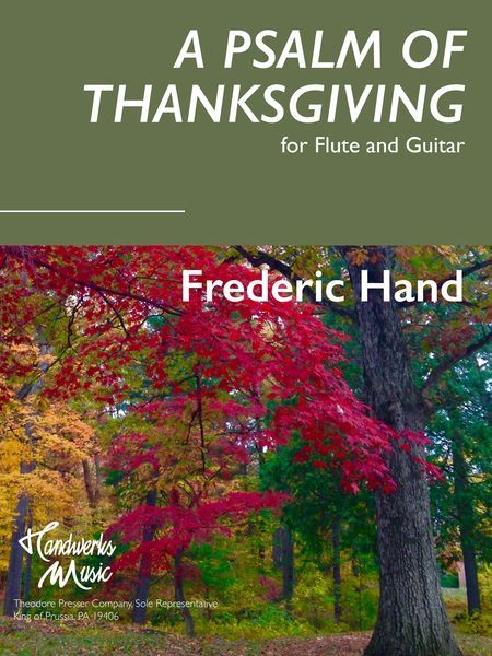 Psalm of Thanksgiving : For Flute and Guitar.