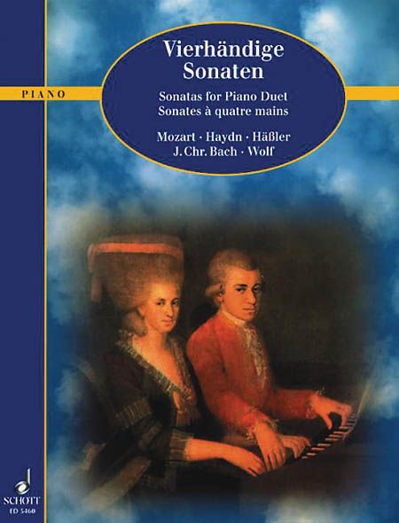 Sonatas For Piano Four-Hands / edited by Walter Frickert.