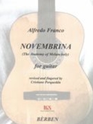 Novembrina (The Anatomy of Melancholy) : For Guitar / Revised and Fingered by Cristiano Porqueddu.
