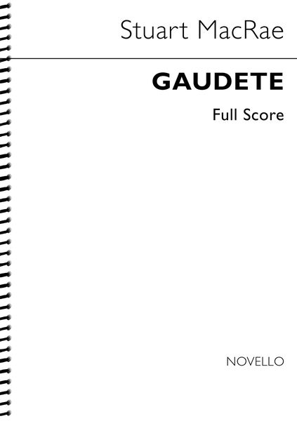 Gaudete : For Soprano and Orchestra (2008).