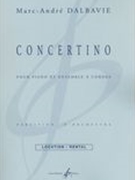 Concertino : Pour Piano Et Ensemble A Cordes.