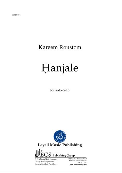 Hanjale : For Solo Cello (2013).