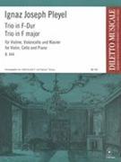 Trio In F-Dur, B. 444 : Für Violine, Violoncello und Klavier / Ed. John F. and Virginia F. Strauss.