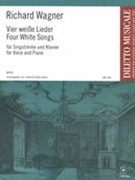 Vier Weisse Lieder = Four White Songs : For Voice and Piano / edited by Andrej Hoteev.