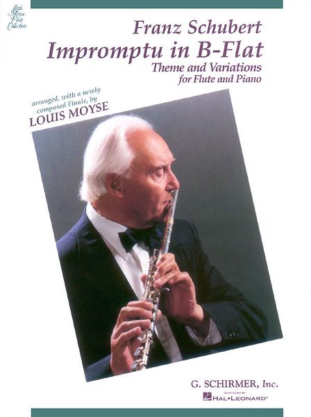 Impromptu In Bb, Op. 142 No. 3 / arr., With A New Finale by Louis Moyse, Op. 57.