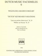 Dutch Keyboard Variations : Laat Ons Juichen, Batavieren! K. 24, Willem Van Nassau K. 25.
