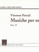 Musiche Per Organo, Fasc. II.