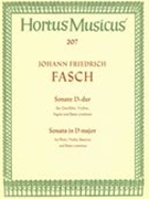 Sonata In D Major : For Flute, Violin, Bassoon and Basso Continuo.