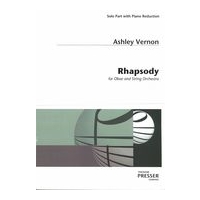 Rhapsody : For Oboe and String Orchestra (1946) - Edition For Oboe and Piano.