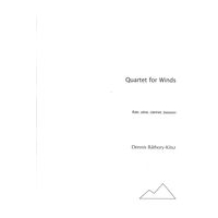 Quartet For Winds : For Flute, Oboe, Clarinet and Bassoon.