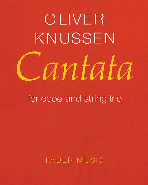Cantata, Op. 15 (1975-1977) : For Oboe and String Trio.