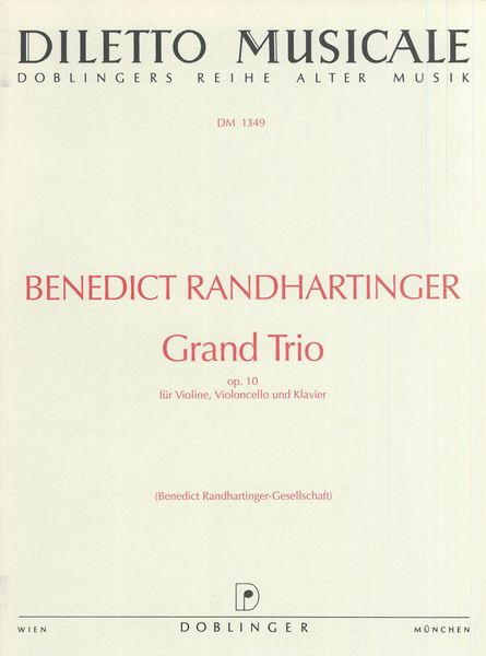Grand Trio : Für Violine, Violoncello und Klavier.