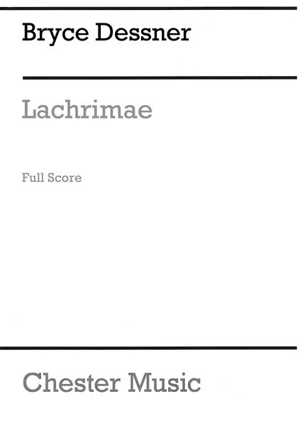 Lachrimae : For String Orchestra.