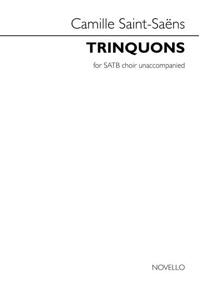 Trinquons : For SATB Choir Unaccompanied.