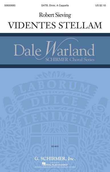 Videntes Stellam - Dale Warland Choral Series : For SATB Divisi A Cappella.