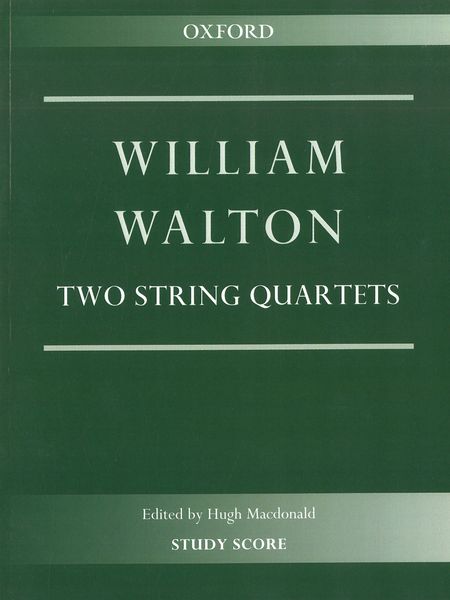 Two String Quartets / edited by Hugh MacDonald.