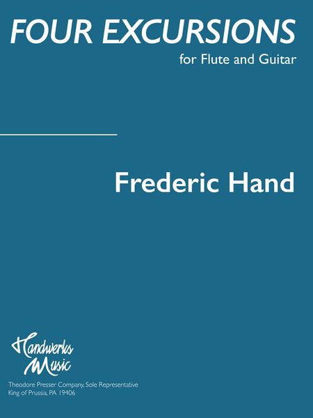Four Excursions : For Flute and Guitar.