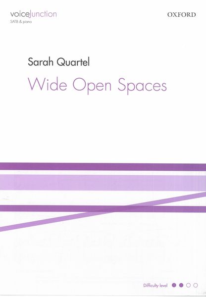 Wide Open Spaces : For SATB and Piano.