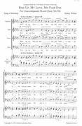 Rise Up, My Love, My Fair One : For SATB A Cappella / Song of Solomon.