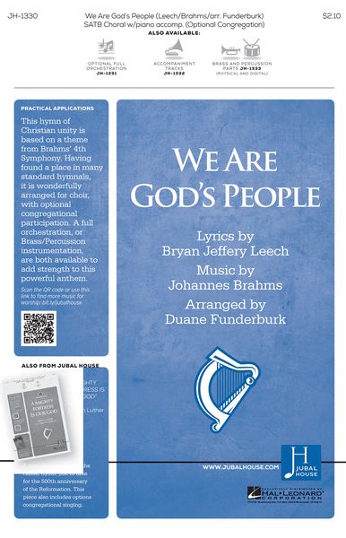 We Are God's People : For SATB With Opt. Congregation and Opt. Orchestra / arr. Duane Funderburk.